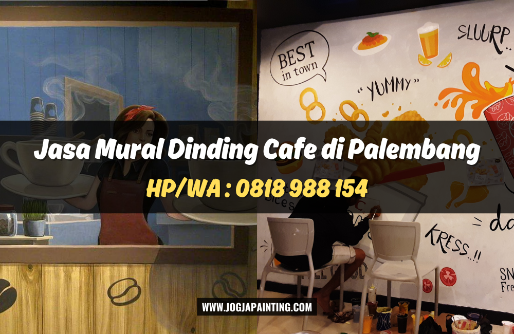 Jasa Mural Dinding Cafe di Palembang