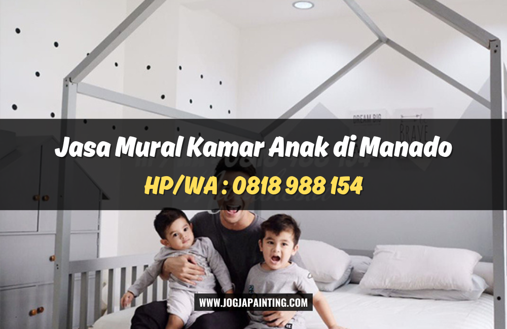 Jasa Mural Kamar Anak di Manado