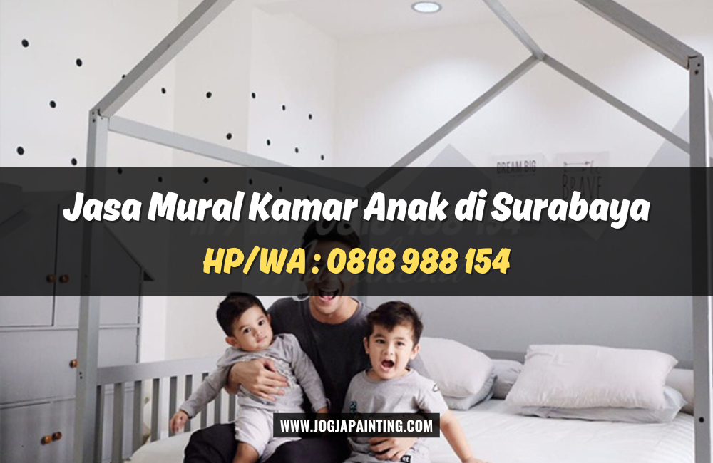 Jasa Mural Kamar Anak di Surabaya