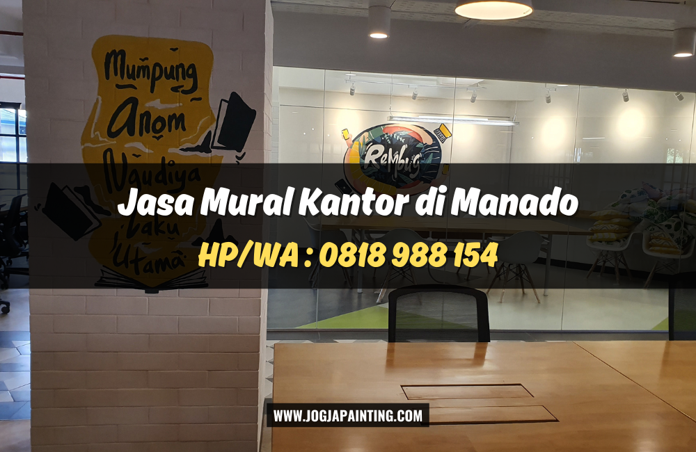 Jasa Mural Kantor di Manado