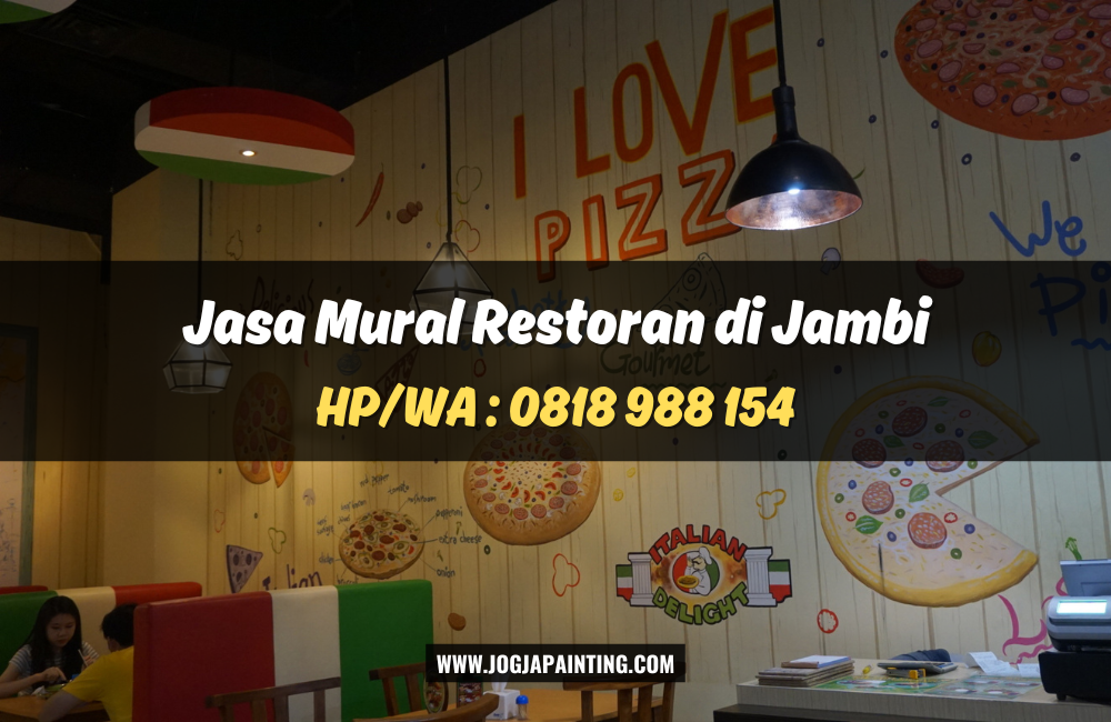 Jasa Mural Restoran di Jambi