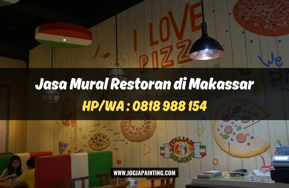 Jasa Mural Restoran di Makassar