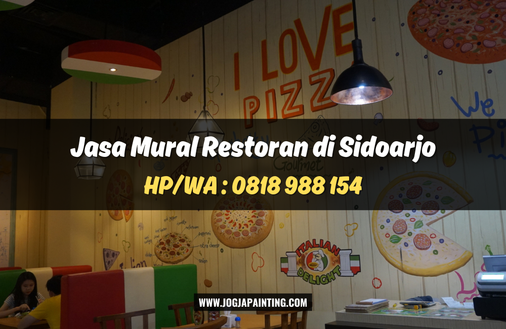 Jasa Mural Restoran di Sidoarjo