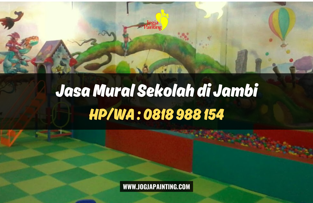 Jasa Mural Sekolah di Jambi