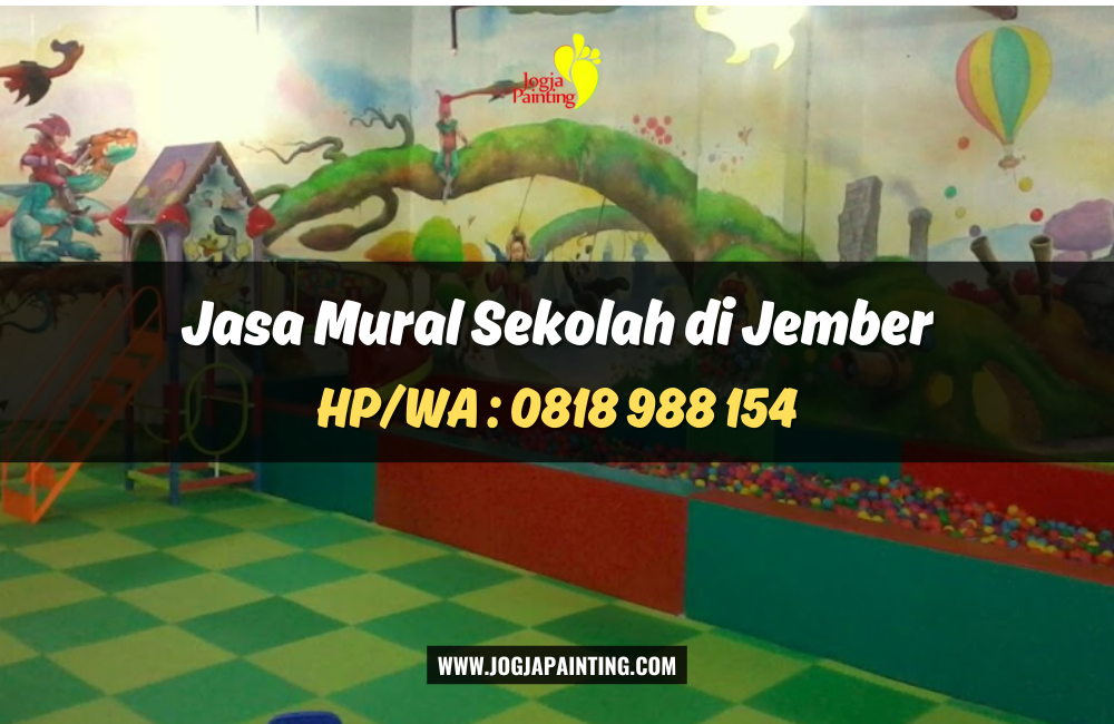 Jasa Mural Sekolah di Jember