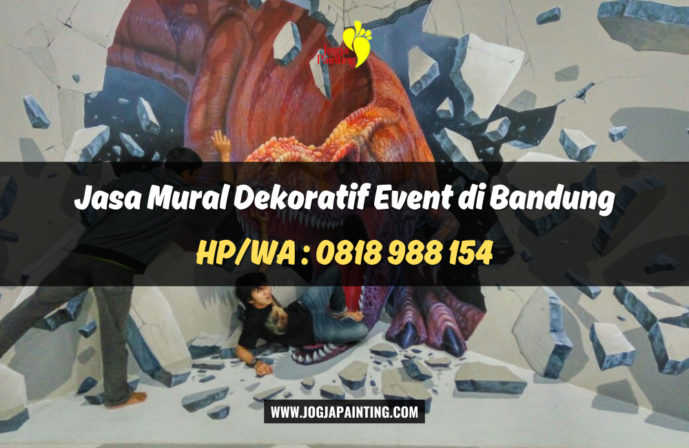 Jasa Mural Dekoratif Event di Bandung