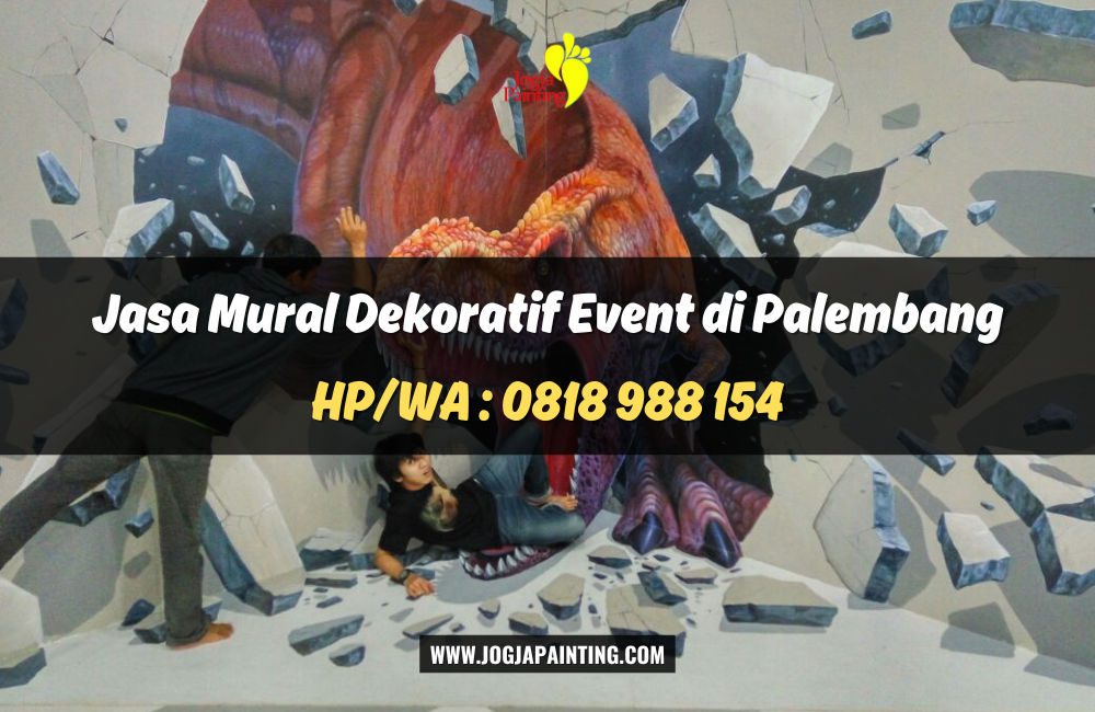 Jasa Mural Dekoratif Event di Palembang