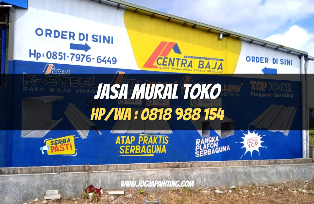 Jasa Mural Toko