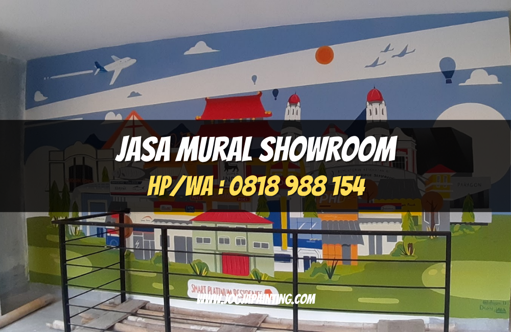 Jasa Mural Showroom